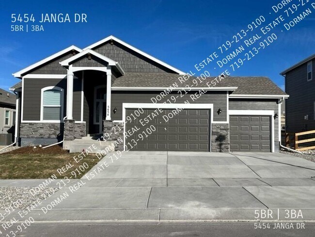 5454 Janga Dr in Colorado Springs, CO - Building Photo - Building Photo