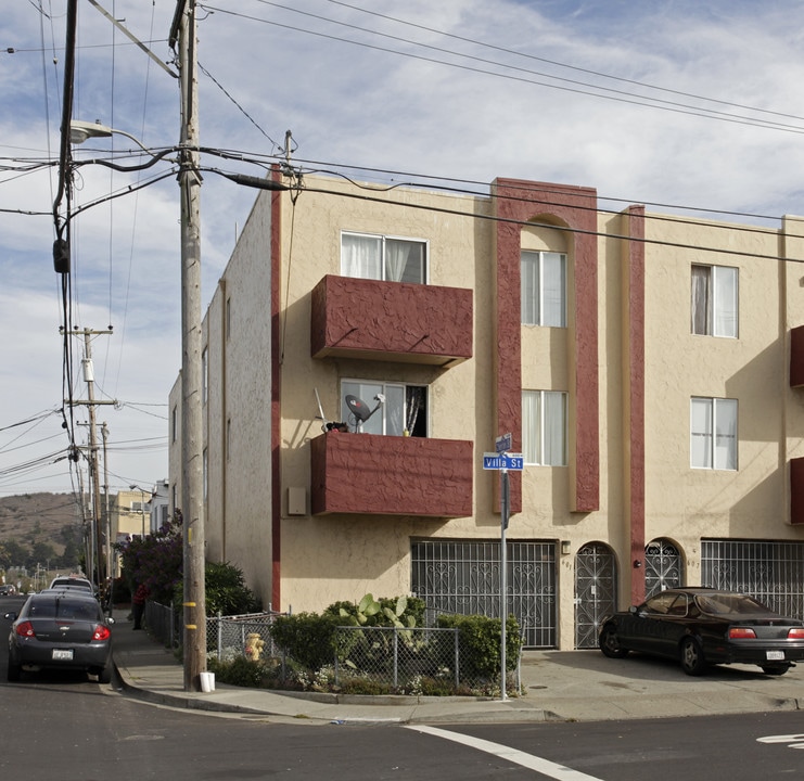 601 Villa St in Daly City, CA - Foto de edificio