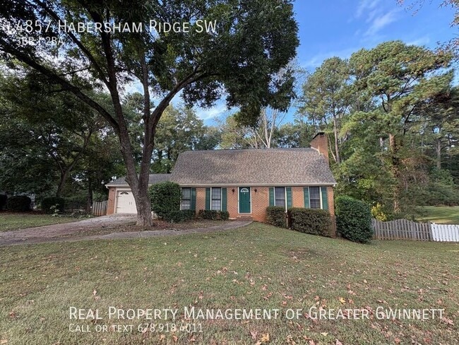 property at 4857 Habersham Ridge SW