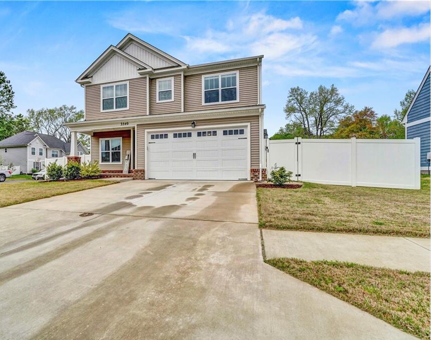 3540 Silver Fox Trce in Chesapeake, VA - Building Photo