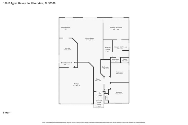 10616 Egret Haven Ln in Riverview, FL - Building Photo - Building Photo