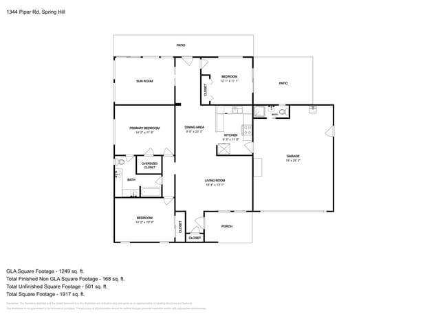 1344 Piper Rd in Spring Hill, FL - Foto de edificio - Building Photo