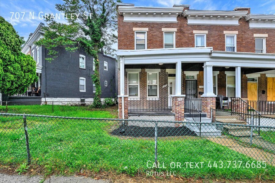 707 N Grantley St in Baltimore, MD - Building Photo