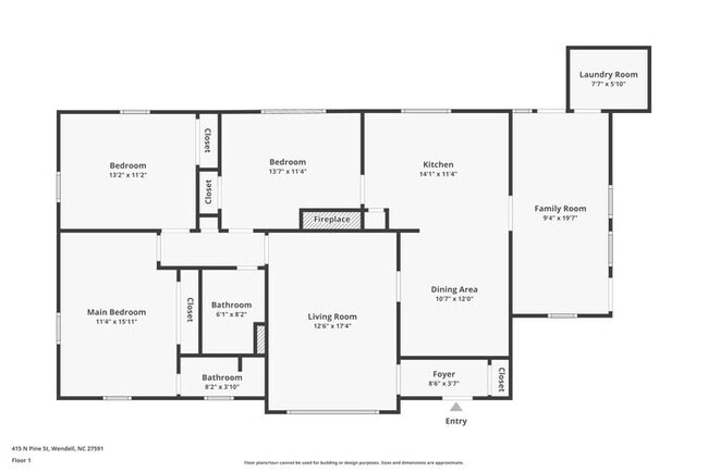 415 N Pine St in Wendell, NC - Building Photo - Building Photo