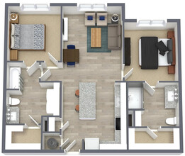 Pointe River in Albany, GA - Building Photo - Floor Plan