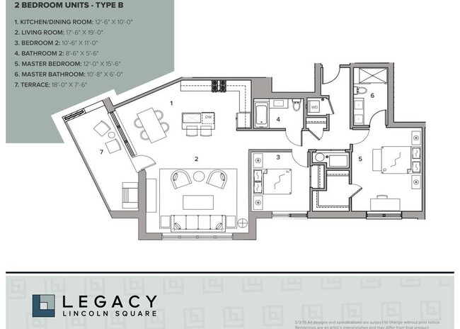 2505 W Carmen Ave, Unit 2B in Chicago, IL - Foto de edificio - Building Photo