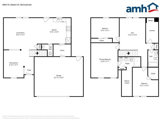 6805 W Littleton Dr in McCordsville, IN - Foto de edificio - Building Photo