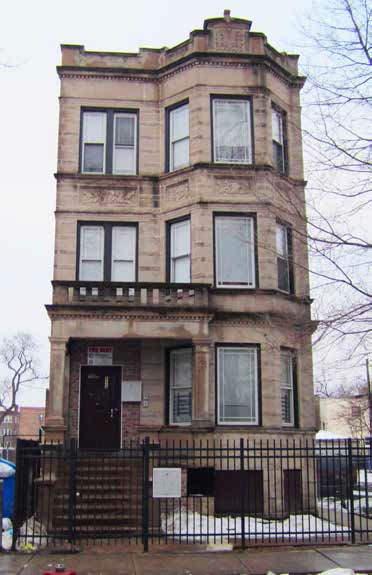 1128 S Francisco Ave in Chicago, IL - Foto de edificio