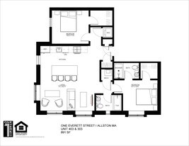 1 Everett St, Unit 303 in Boston, MA - Building Photo