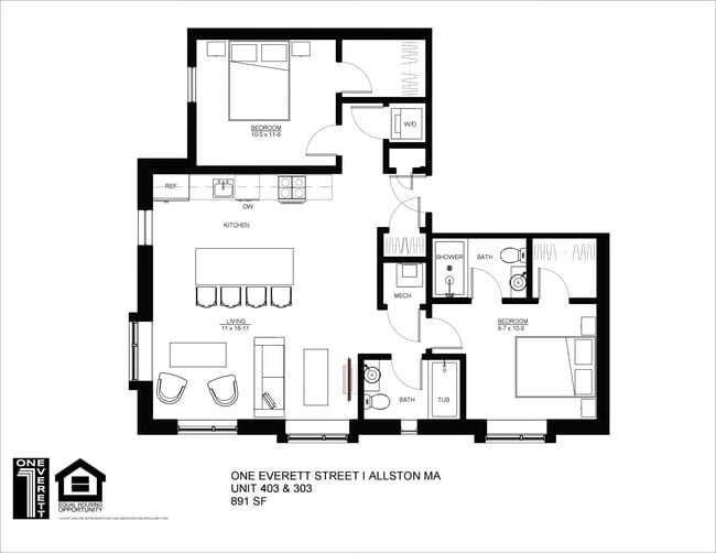 property at 1 Everett St