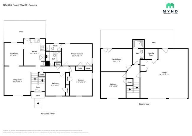 1434 Oak Forest Way SE in Conyers, GA - Foto de edificio - Building Photo