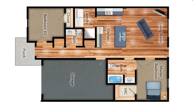 Meadow Vista Senior Villas in Altoona, IA - Building Photo - Floor Plan