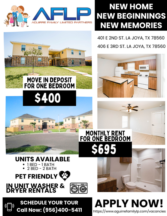 401 E 2nd St, Unit L-8 in La Joya, TX - Building Photo