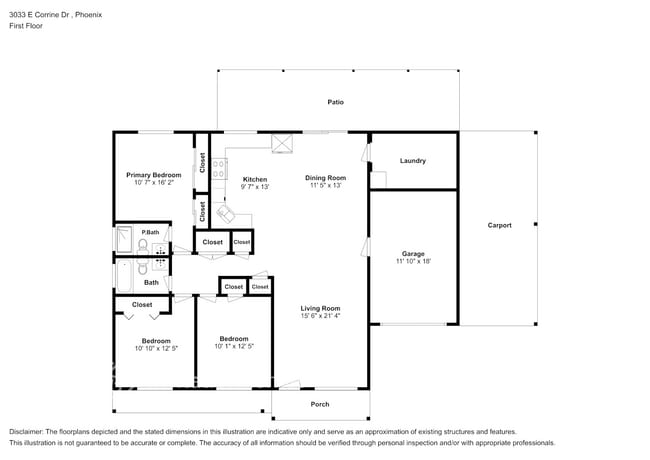 3033 E Corrine Dr in Phoenix, AZ - Building Photo - Building Photo