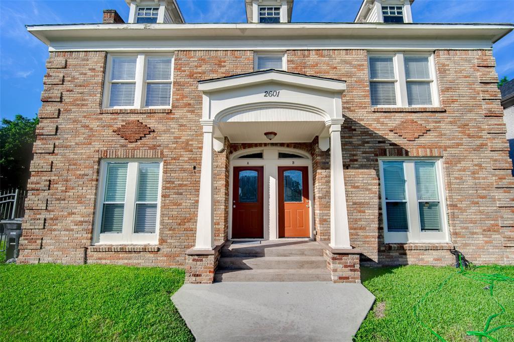 2601 Rosedale St in Houston, TX - Foto de edificio