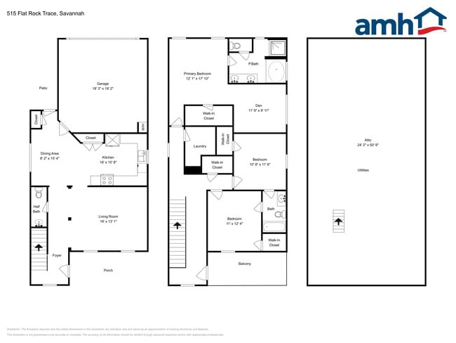 515 Flat Rock Ter in Port Wentworth, GA - Foto de edificio - Building Photo