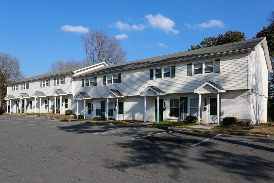 Wallace Townhomes in Charlotte, NC - Foto de edificio