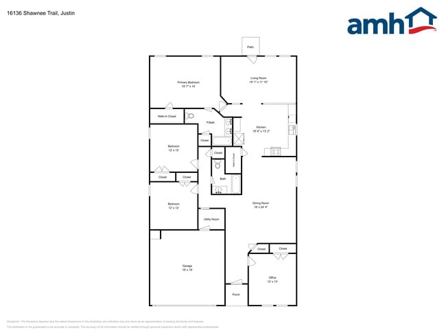 16136 Shawnee Trl in Justin, TX - Building Photo - Building Photo