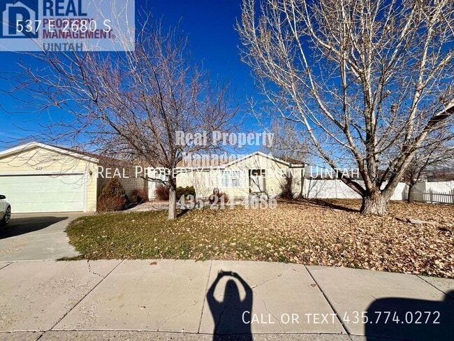 537 E 2680 S in Vernal, UT - Building Photo - Building Photo