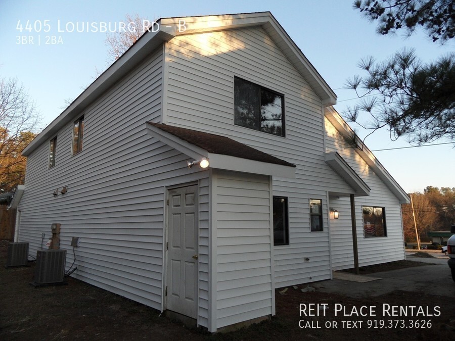 4405 Louisburg Rd in Raleigh, NC - Building Photo