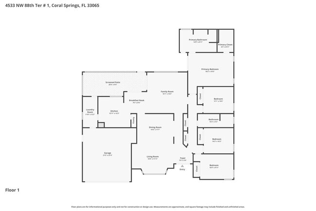 4533 NW 88th Terrace, Unit 1638 in Coral Springs, FL - Foto de edificio - Building Photo