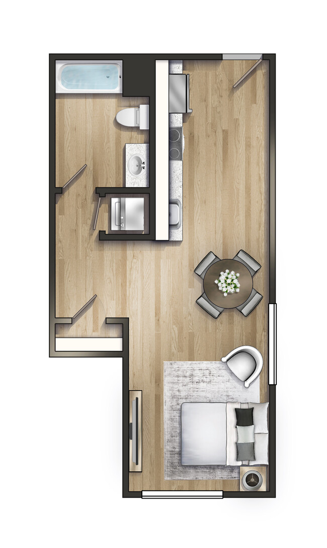 11Hundred Apartments in Washington, DC - Foto de edificio - Floor Plan