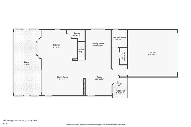 12652 Evington Point Dr in Riverview, FL - Foto de edificio - Building Photo