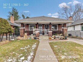 367 E 1700 S in Salt Lake City, UT - Building Photo