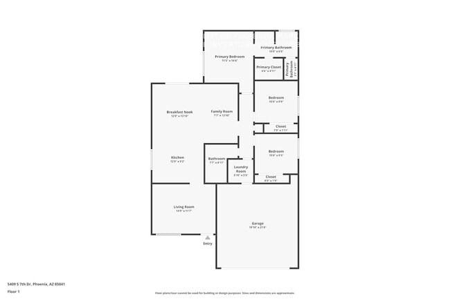 5409 S 7th Dr in Phoenix, AZ - Foto de edificio - Building Photo