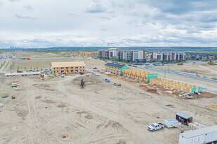 Zen Livingston in Calgary, AB - Building Photo