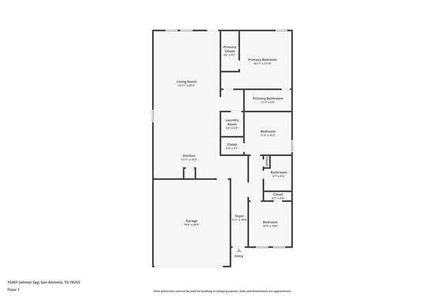 15407 Salmon Spg in San Antonio, TX - Foto de edificio - Building Photo