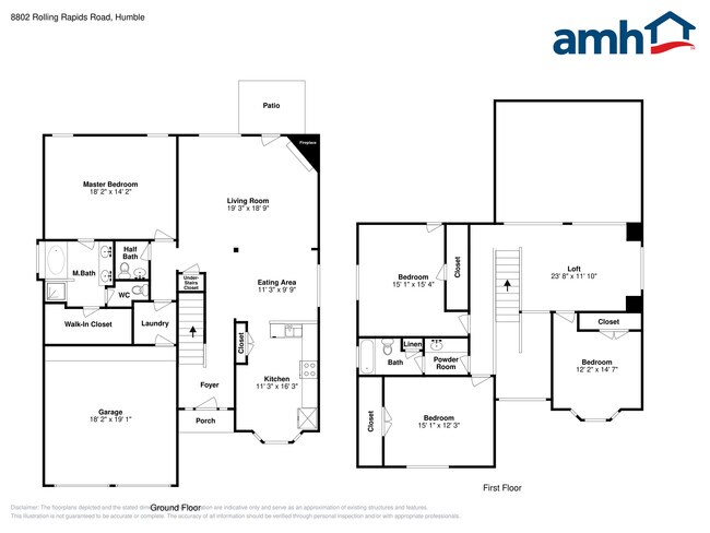 8802 Rolling Rapids Rd in Humble, TX - Building Photo - Building Photo