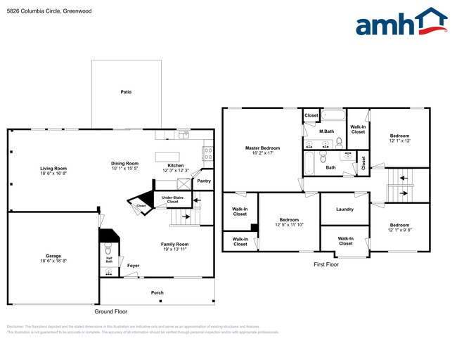 5826 Columbia Cir in Greenwood, IN - Foto de edificio - Building Photo