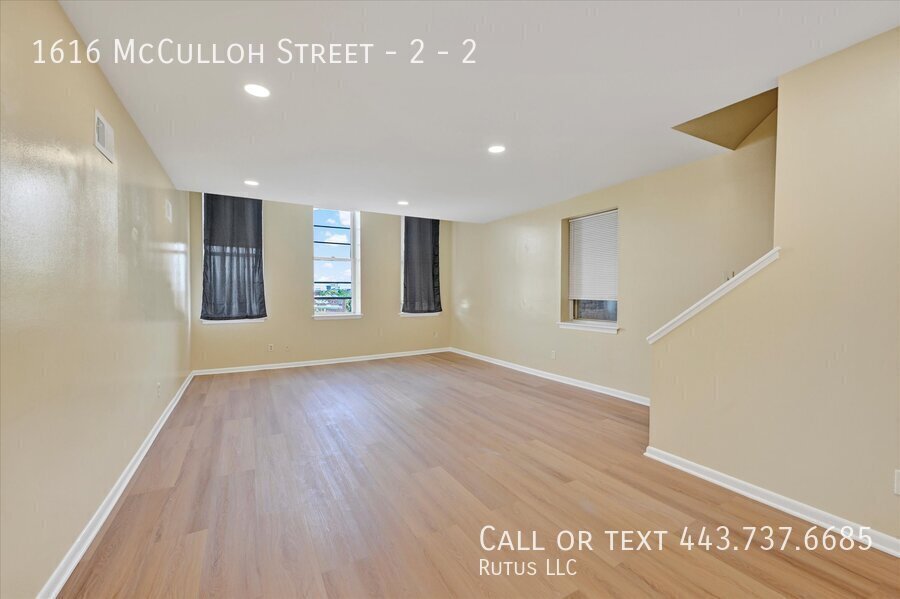 1616 McCulloh St in Baltimore, MD - Foto de edificio