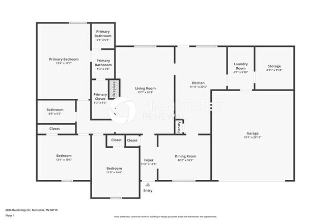 6826 Bainbridge Dr in Memphis, TN - Building Photo - Building Photo