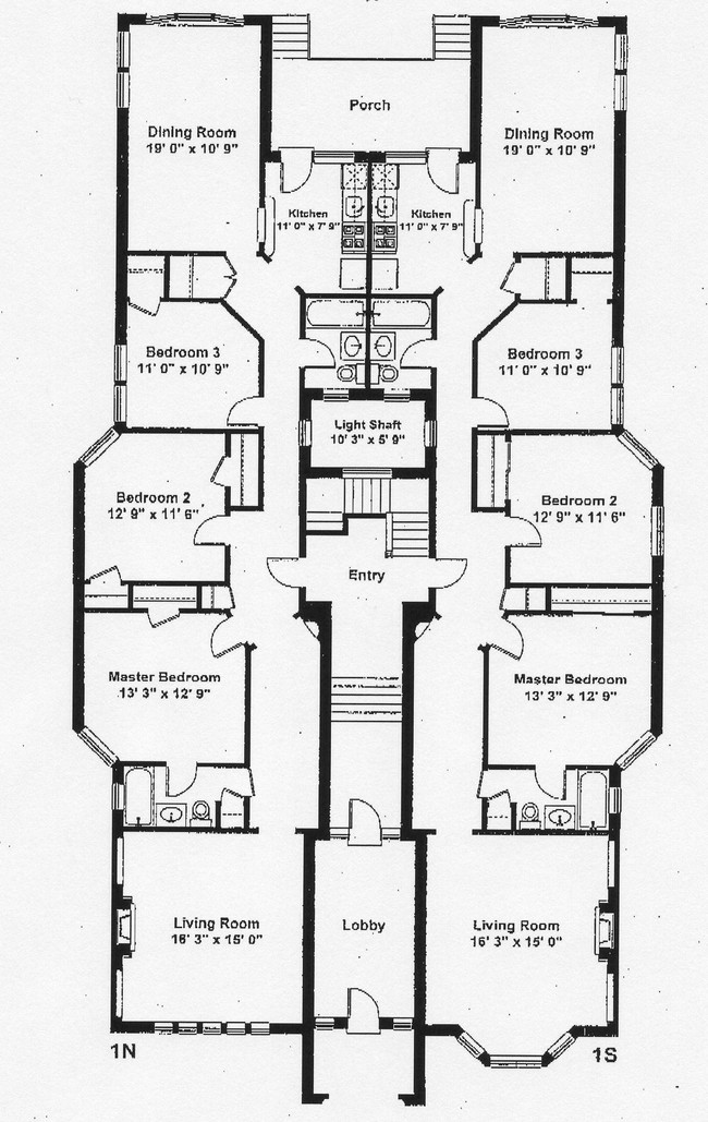 651-653 Hinman Ave in Evanston, IL - Foto de edificio - Floor Plan