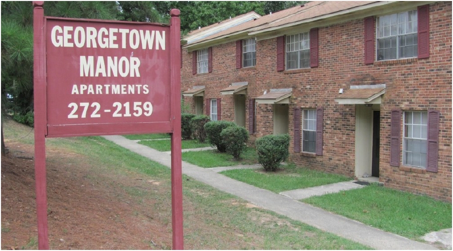 Georgetown Manor in Greensboro, NC - Building Photo