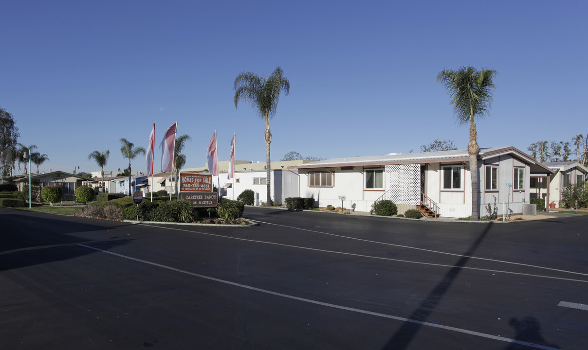 Carefree Ranch Mobile Home Park in Escondido, CA - Building Photo