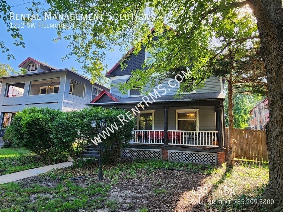 1252 SW Fillmore St in Topeka, KS - Building Photo