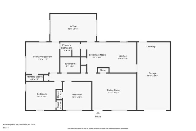 612 Glasgow Rd NW in Huntsville, AL - Building Photo - Building Photo