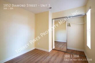 1852 Diamond St-Unit -Unit 3 in San Diego, CA - Foto de edificio - Building Photo
