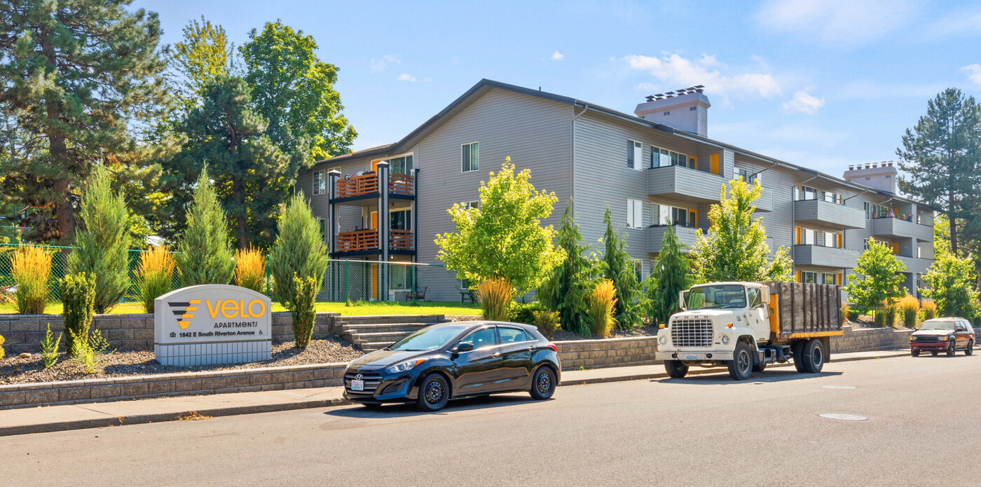 Velo Apartments Spokane in Spokane, WA - Foto de edificio