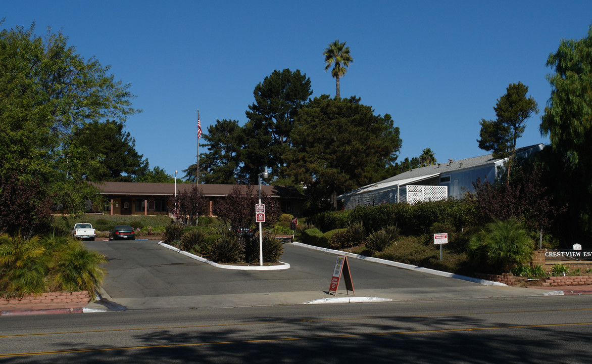 Crestview Estates in Fallbrook, CA - Building Photo