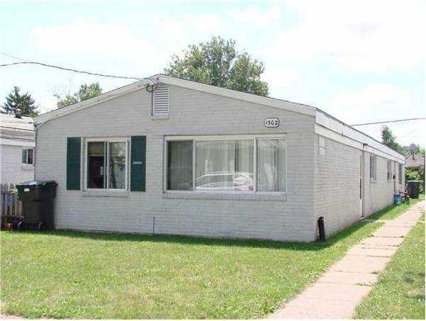 1502-1508 Hirzel St in Toledo, OH - Foto de edificio