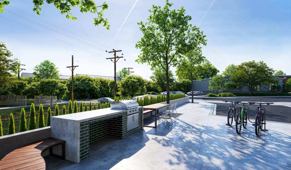 Link Apartments® CYKEL in Charlotte, NC - Foto de edificio