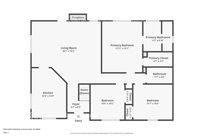 580 Saddle Path Bend in Lawrenceville, GA - Foto de edificio - Building Photo