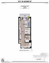 800 W Adams St, Unit 307 in Chicago, IL - Building Photo - Building Photo