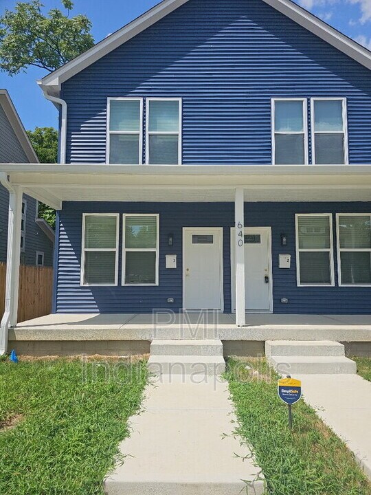 640 N Parker Ave in Indianapolis, IN - Building Photo