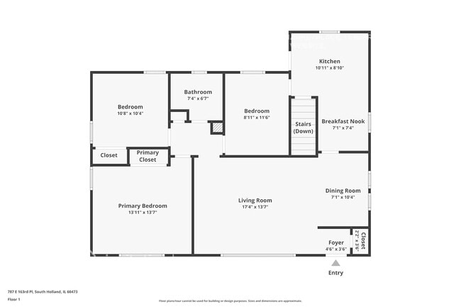 787 E 163rd Pl in South Holland, IL - Foto de edificio - Building Photo