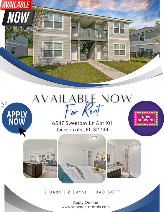 6547 Sweetbay Ln, Unit 101 in Jacksonville, FL - Building Photo